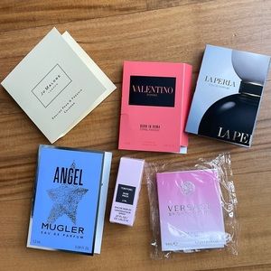 Set of luxury fragrances